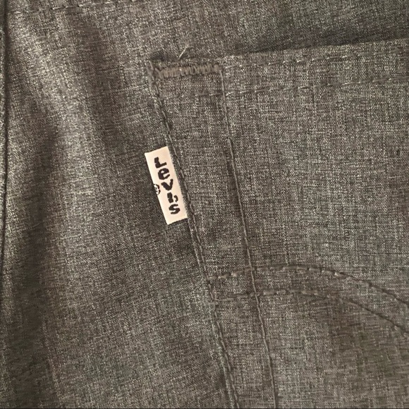 LEVI’S 511 Slim Performance Stretch Hybrid Short Gray Stretch Wicking Swim Sz 12 - Picture 9 of 12